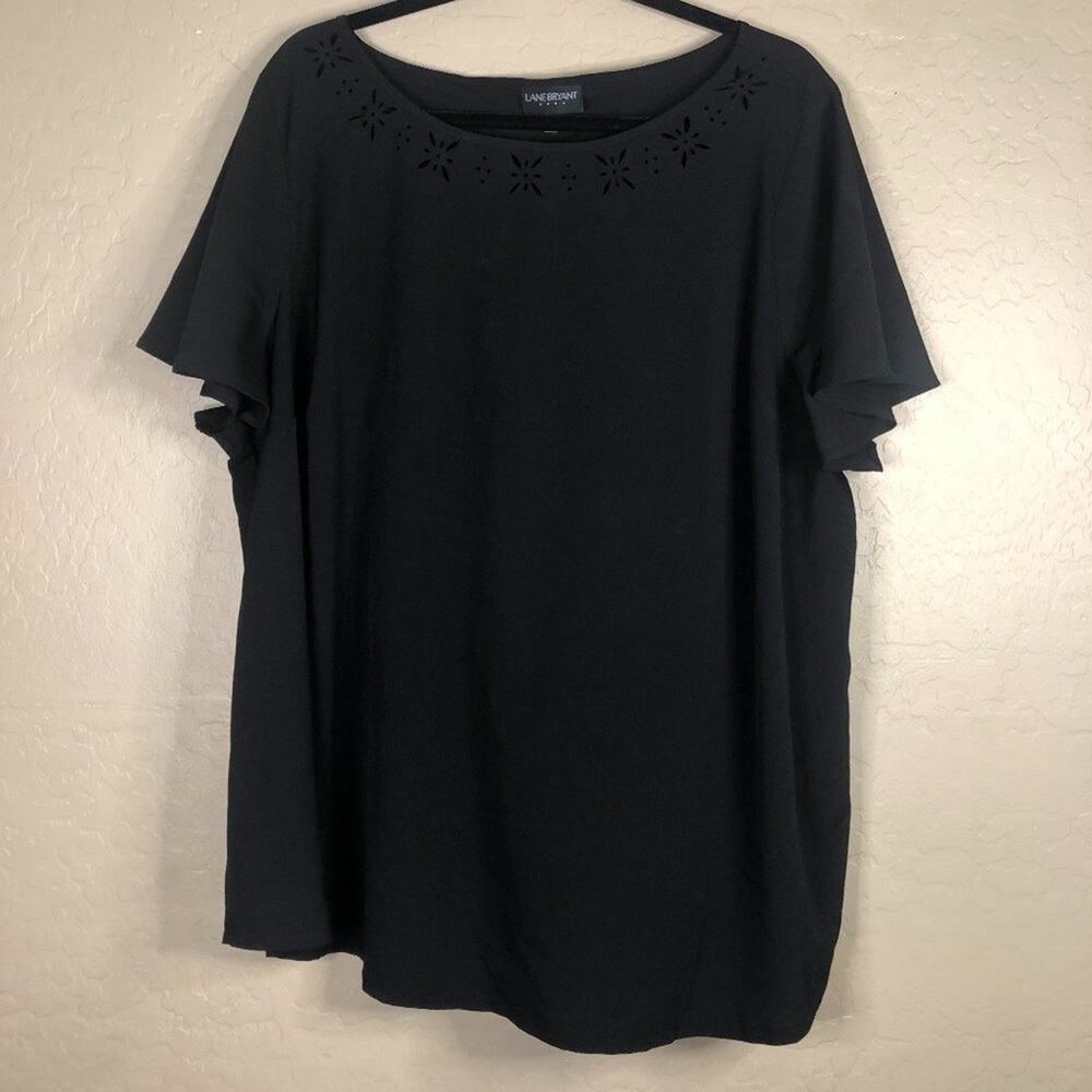Lane Bryant black blouse Size 22/24